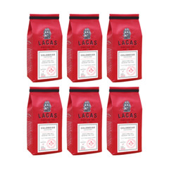 Lacas Coffee Company 6 count Colombian Supremo Medium Fine 12 oz.