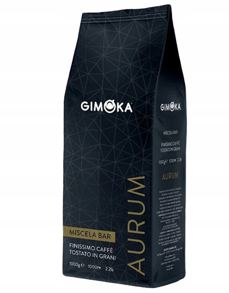GIMOKA Aurum Coffee Beans 1000g / 1kg / 35.3oz