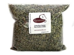LAVANTA COFFEE GREEN COSTA RICA TARRAZU TWO POUND PACKAGE