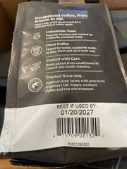 6 PACK Artisan Coffee The Mentalist Whole Bean, Medium-Dark Roast, 12 oz (340 g)