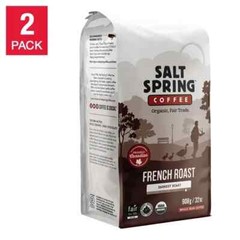Salt Spring French Roast Coffee 908g/2Lbs (2/Case)