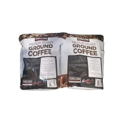 Medium Roast Ground Arabica Coffee Kirkland Signature 2 Bags 5lbs Total