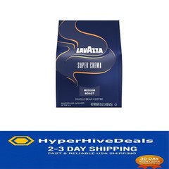 22 oz Super Crema Medium Roast Coffee – Arabica Robusta Blend, Kosher Certified