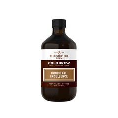 Christopher Bean Chocolate Indulgence Cold Brew Coffee Concentrate Bottle