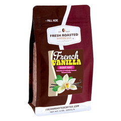 , Crème Brûlée Flavored Whole Bean Coffee, Medium Roast, Kosher, 12 Oz