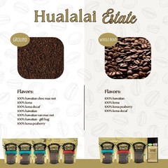 Hualalai Estate Whole Bean 100 – Roasted Hawaiian –