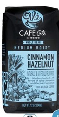 7 HEB Cafe Ole Coffee WHOLE/Ground PICK Your FLAVORS In Photos 12 Oz Ea Bag
