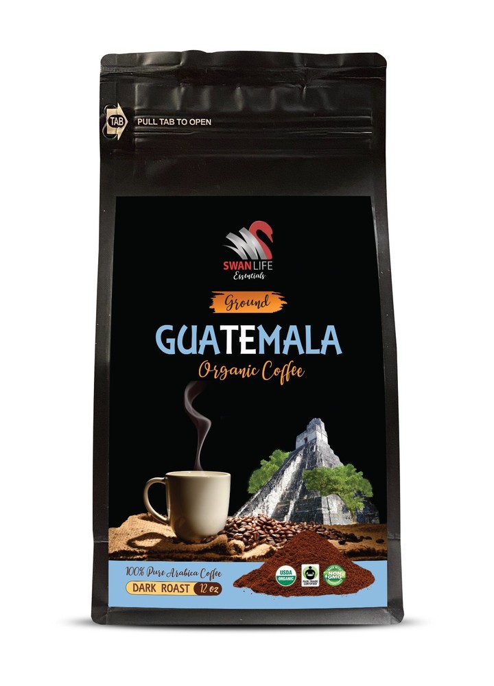 Daily Brew – GROUND COFFEE – GUATEMALA COFFEE ORGANIC – Authentic Beans 1Pack