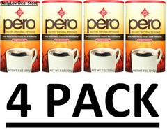 4 PACK – Pero, Instant Natural Beverage, Caffeine Free, Original, 7 oz (200 g)