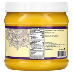 Ghee, Clarified Butter, 2 lb (907 g)