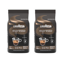 Lavazza Espresso Whole Bean Coffee, Medium Roast ( 2 packs, 3 packs ) 2.2 lb Bag