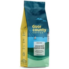 Jamaican Blue Mountain Blend Whole Bean Non Flavored Coffee 10 oz Door County