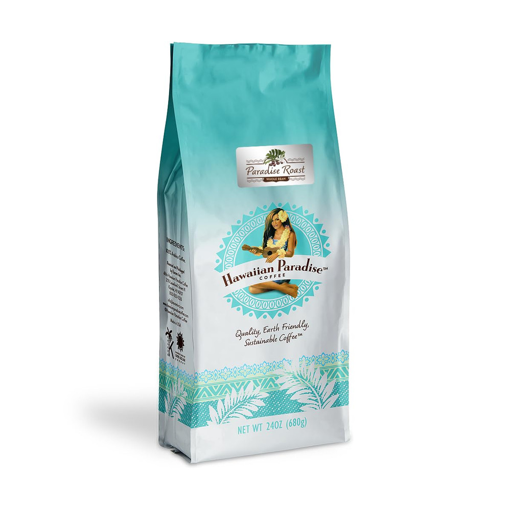 Paradise Roast 24Oz Whole Bean Coffee – 100% Arabica Bold Flavor