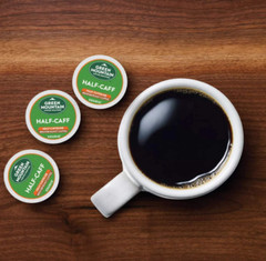 Green Mountain Half Caff Coffee – Medium Roast K-Cup Pods, 96-Count!