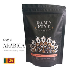 DAMN FINE CEYLON COFFEE WHOLE BEAN 100% ARABICA MEDIUM ROAST
