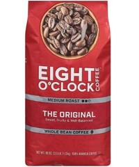 2pk Eight O’Clock Whole Bean Coffee, The Original (40 oz.) Each Pack