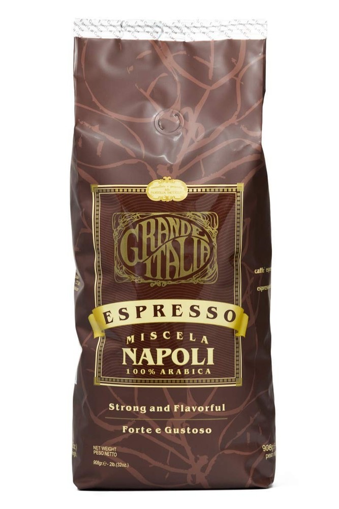 Small Batch Artisan Roasted Miscela Napoli Espresso Coffee Beans 2 LBS