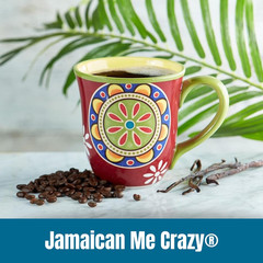 Door County Coffee Jamaican Me Crazy® Flavored Whole Bean – 10 Oz Bag – Medium R