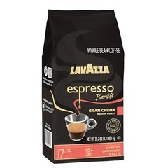Lavazza Espresso Barista Gran Crema Whole Bean Coffee Blend, Medium Espresso