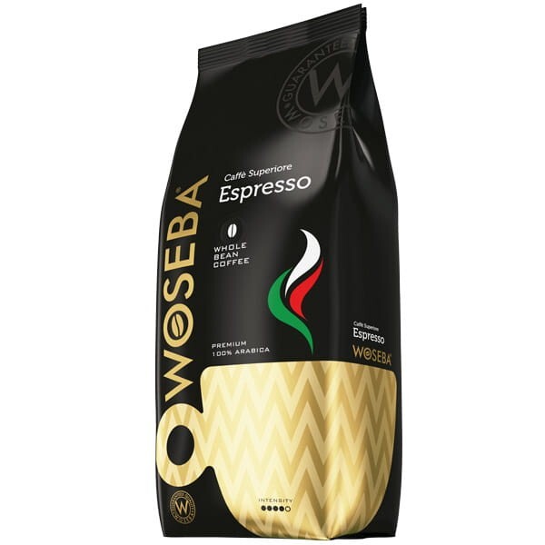 WOSEBA Espresso Coffee Beans 1000g / 1kg / 35.3oz