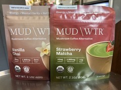 MUDWTR Organic Strawberry Matcha & Vanilla Chai – 2.1oz Each