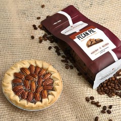 Pecan Pie Flavored Coffee 12oz Medium Roast Kosher Whole Bean Gourmet