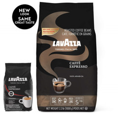 Lavazza Caffe Espresso Whole Bean Coffee Blend, Medium Roast, 2.2 Pound Bag