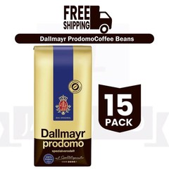 DALLMAYR PRODOMO Coffee Beans Top-Quality German Product 17.6oz – PACK OF 15