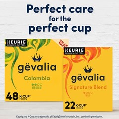 Gevalia Signature Blend Mild Roast K-Cup Coffee Pods, 22 7.6 Oz (Pack of 1)