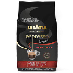 Lavazza Espresso Gran Crema Whole Bean Coffee, Medium, 2.2 Lbs
