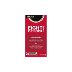 Eight O’Clock Coffee Medium Roast The Original Coffee 24 – 0.34 oz K-Cup Pods