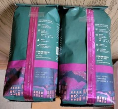 STARBUCKS FRENCH ROAST Whole Bean Coffee Dark Roast 2 BAGS X 12 oz/340g EACH
