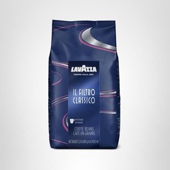 Lavazza Il Filtro Classico Dark Roast Whole Bean Coffee 2.2 LB Natural Arabica