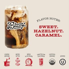 Organic Cold Brew Coffee | Smooth & Sweet Blend | Whole Bean Coffee | Medium …