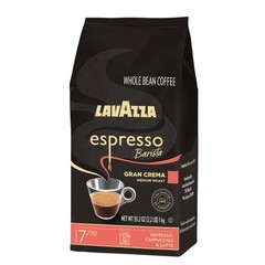 Lavazza Espresso Barista Gran Crema Whole Bean Coffee 2.2lb Dark Roast 7 Inte…