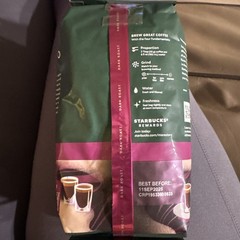 Starbucks Espresso Roast Whole Bean Dark Roast Coffee Bags 12oz Each