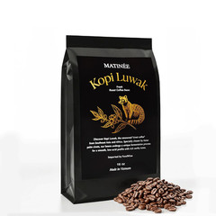 Wild Kopi Luwak Coffee Beans, Medium Roast, Whole Bean Coffee, Sustainably Sourc