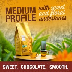 Organic Coffee 5lb Mayan Blend – Medium Roast Whole Bean Coffee Specialty Gra…