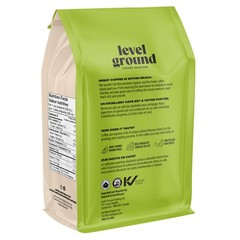 Level Ground Andes Mountains Medium Roast Organic Whole Bean Coffee, 2 × 907 g