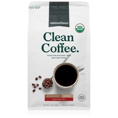 Natural Force Organic Clean Coffee Classic, Mold & Mycotoxin Free, Lab Teste…
