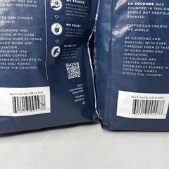 2 PC La Colombe Coffee Nizza Medium Roast Whole Beans 24 Oz Each BB 6/2026
