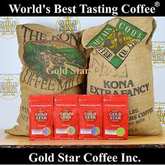 World’s Best Tasting Coffee from Gold Star – 4 lb Hawaii Hawaiian Kona Fancy