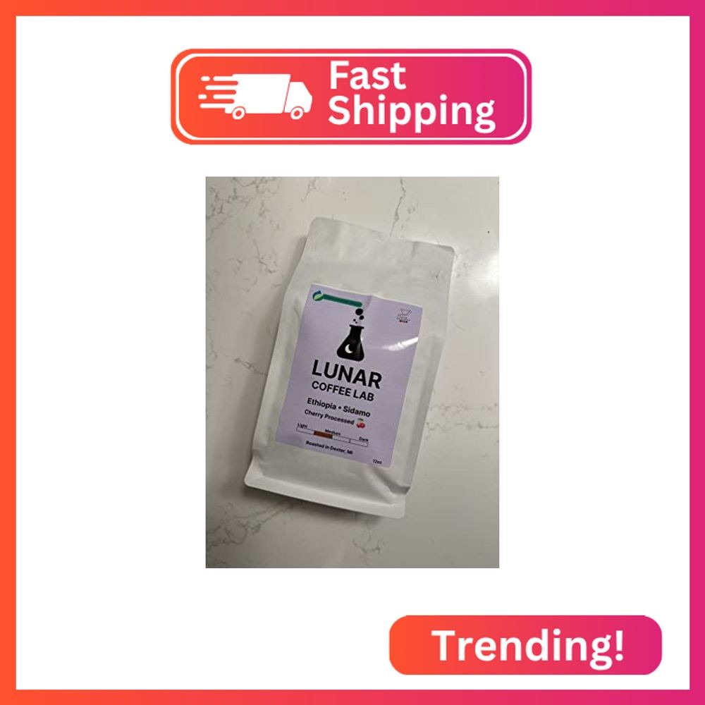 Lunar Coffee Lab Heirloom Organic Ethiopia Coffee – Medium Light Roast – Cup of