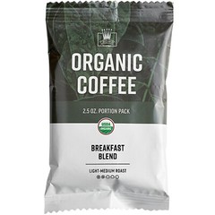 Crown Beverages Organic Breakfast Blend Coffee Packet 2.5 oz. – 24/Pieces