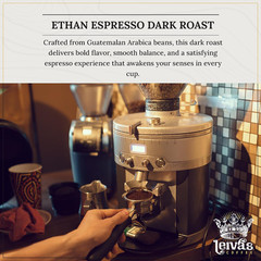 Leiva’S Dark Roast Whole Bean Espresso (8Oz), Freshly Roasted, Micro-Lot Guatema