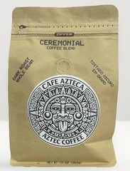 2‑Pack Cafe Azteca Dark Roast Whole Bean Ceremonial Coffee Blend Chiapas Mexico