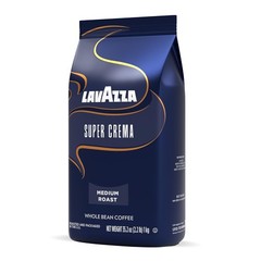 Super Crema Whole Bean Coffee 2.2 lb – Medium Espresso Roast for Perfect Brews