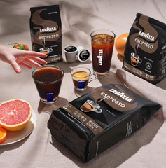 Lavazza Espresso Whole Bean Coffee, 100% Arabica, 2.2 lb Bag Medium Roast