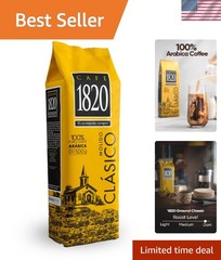 Café 1820 Ground Coffee Classic Costa Rica Gourmet Arabica 18 oz