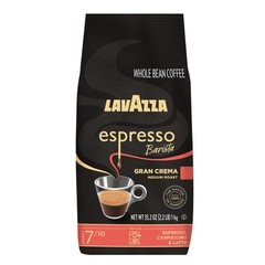 Lavazza Espresso Barista Gran Crema Whole Bean Coffee 2.2lb Dark Roast 7 Inte…